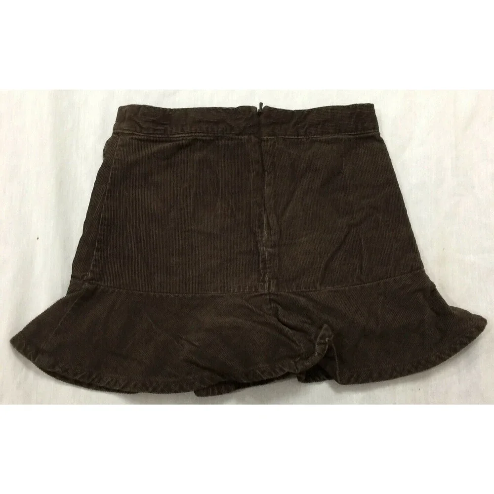 GYMBOREE CORDUROY GIRLS  SKIRT SKORT WITH BUILT SHORTS SIZE 7